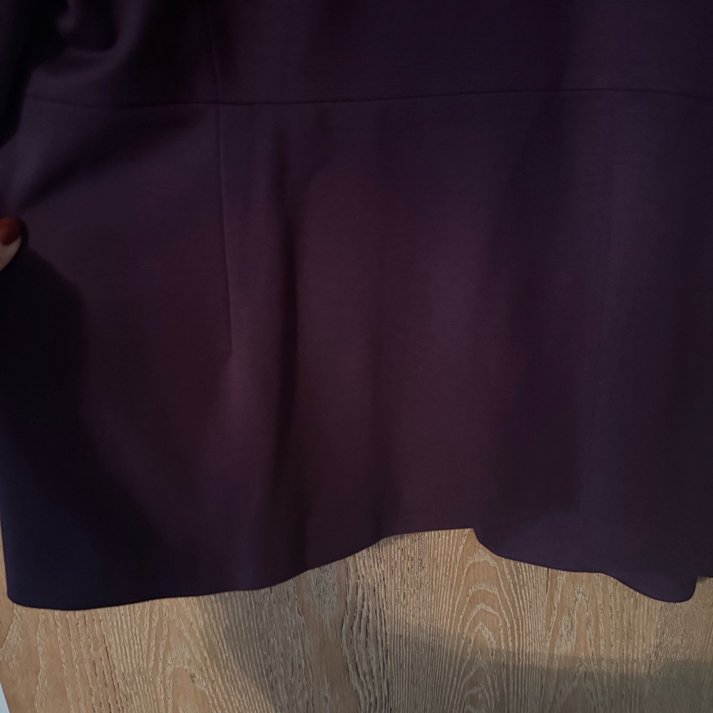 4/$30 Sale! EUC XL J. Jill Burgundy / Maroon fully lined Women's Blazer - Picture 8 of 8